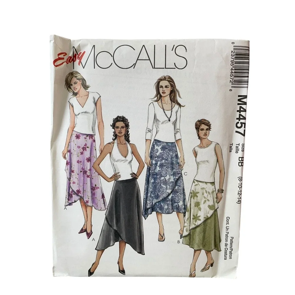 McCALL'S M4457 Misses Skirts Petite Sizes‎ 8-14 Easy Style
